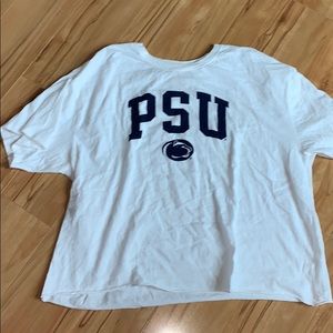 Penn State “PSU” Crop Top